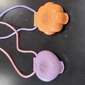 Blue Bird Poly Pocket necklaces